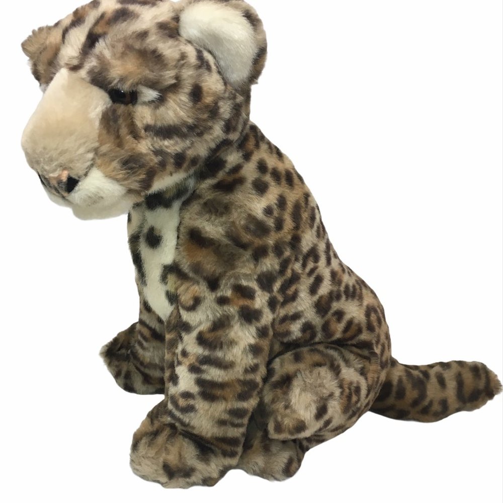 HTF Classic Aurora Leopard Plush Cheetah 12" -1996 - Picture 4 of 9